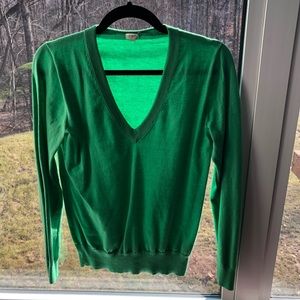 JCREW Green Sweater - Medium